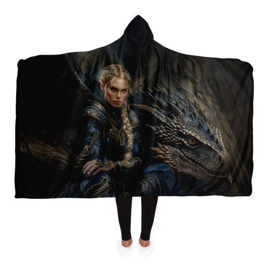 Queen's Legion Sky Knight Hooded Blanket